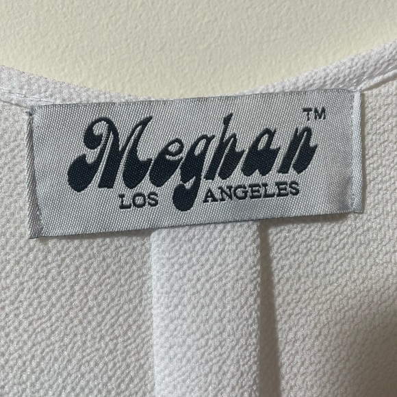 meghan LA Lilypad Wrap Maxi Dress white - Picture 11 of 13